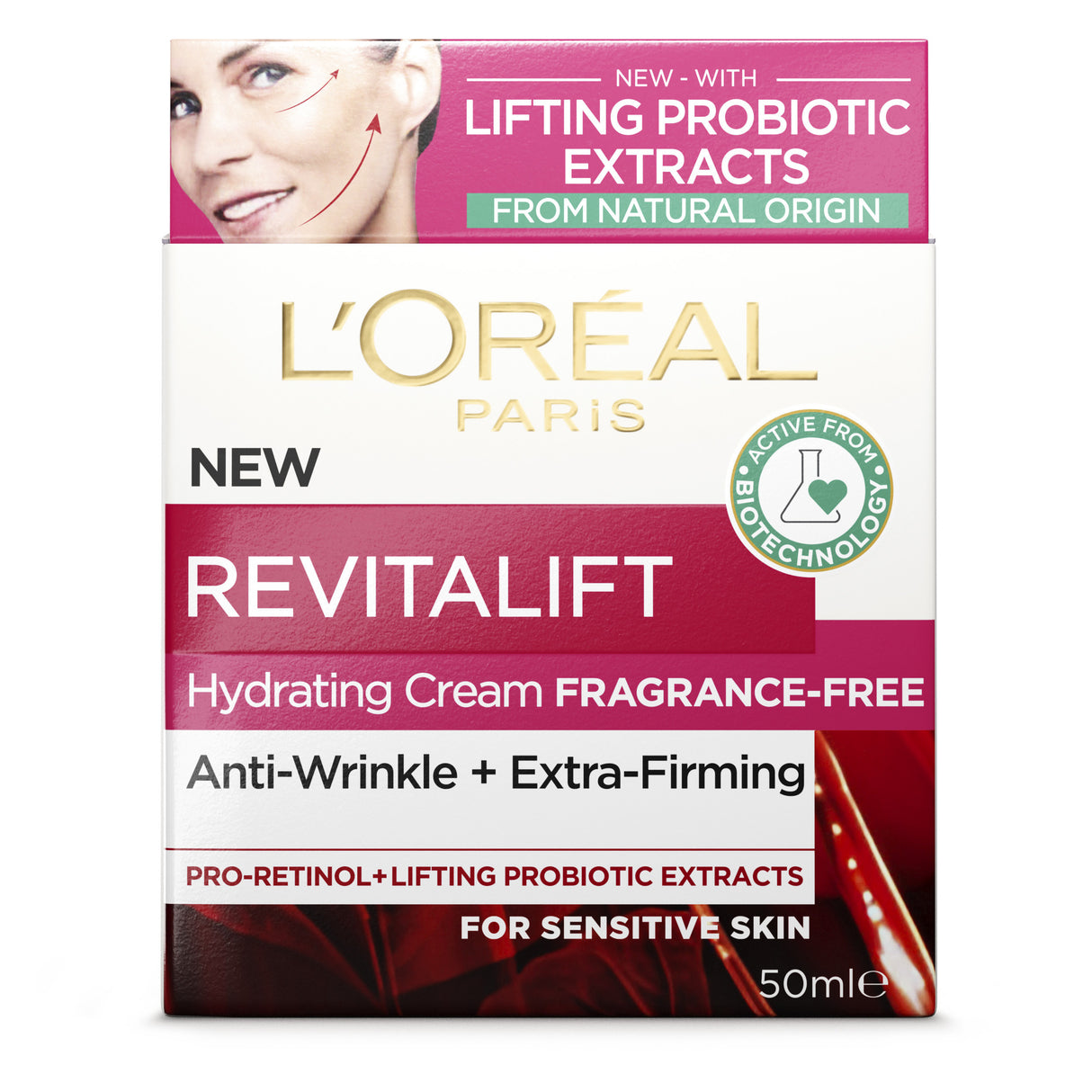 L'Oreal Revitalift Fragrance-Free Day Cream 50ml