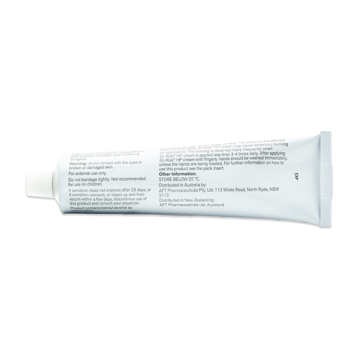 ZO-RUB HP 0.075% Topical Cream 45g