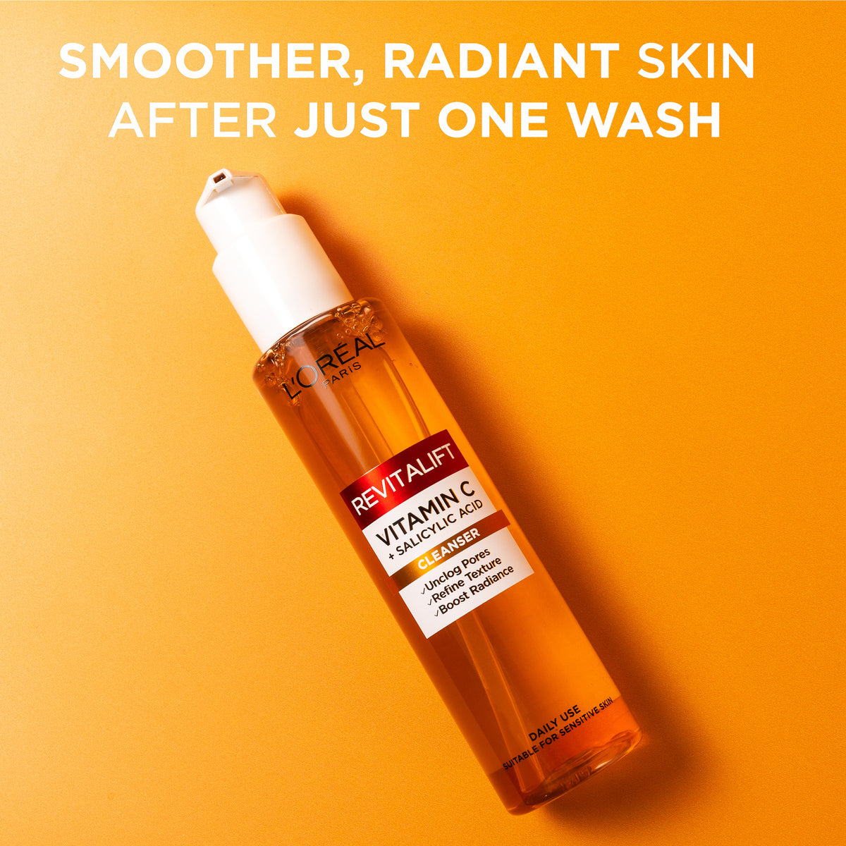 L'Oreal Revitalift Vitamin C + Salicylic Acid Cleanser 150ml