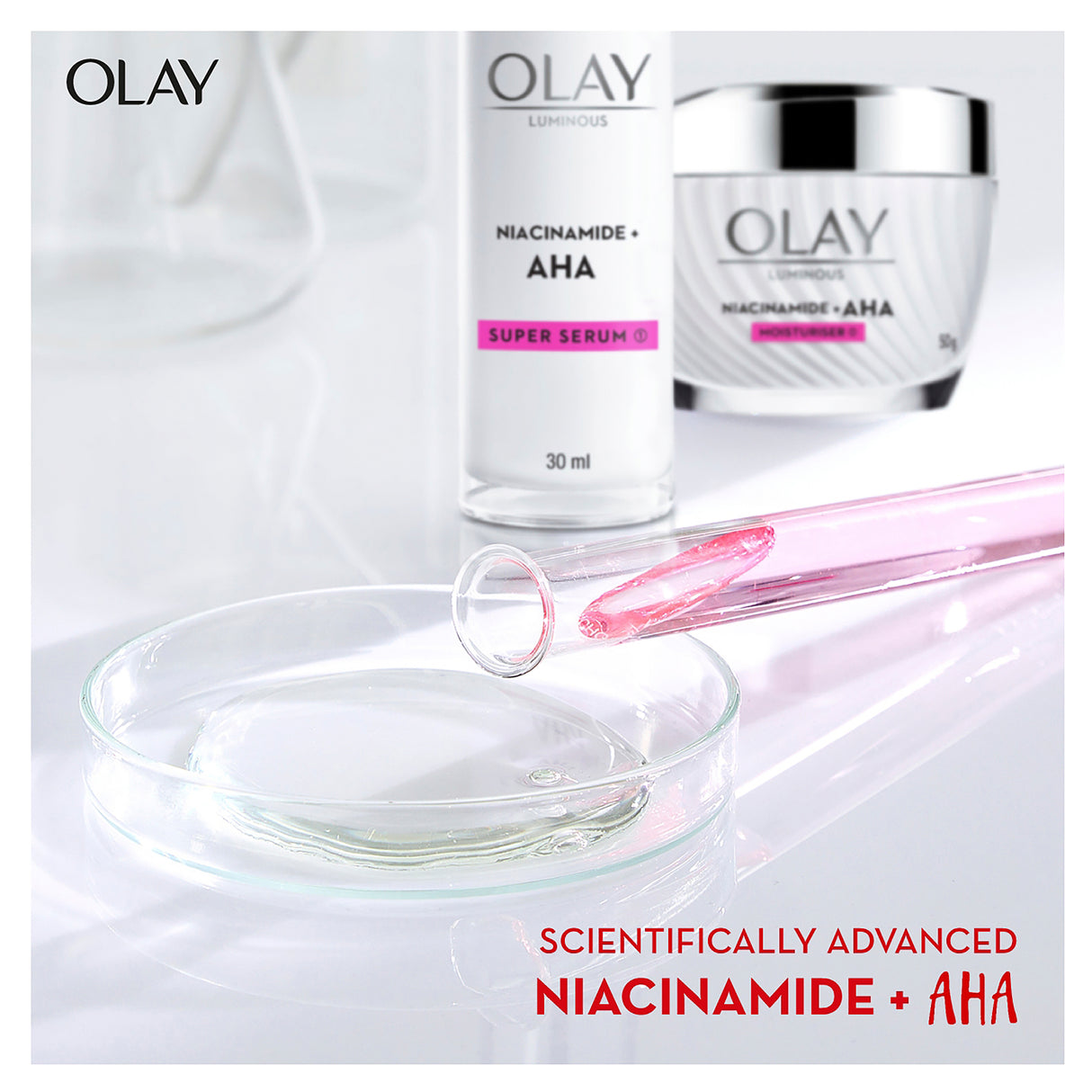 OLAY FACE SERUM AHA 30ML