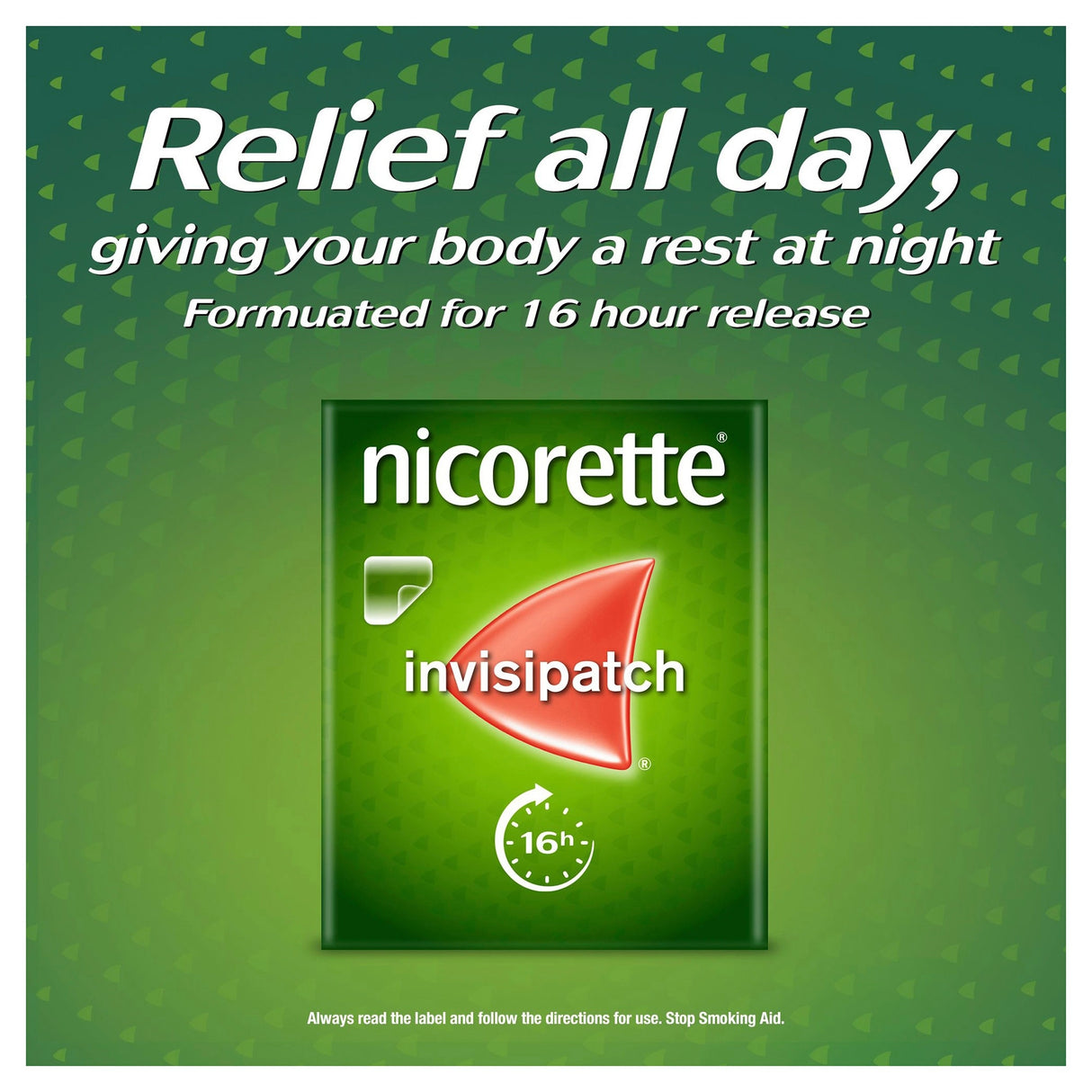 Nicorette Quit Smoking Nicotine 16 Hour Invisipatch Step 2 7 Pack