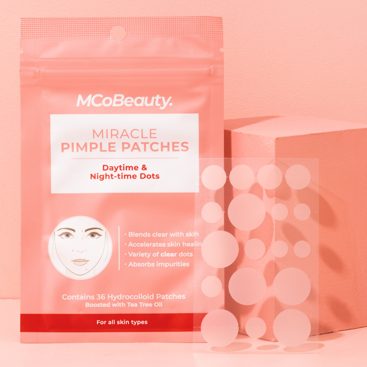 MCoBeauty Miracle Pimple Patches - 36pk