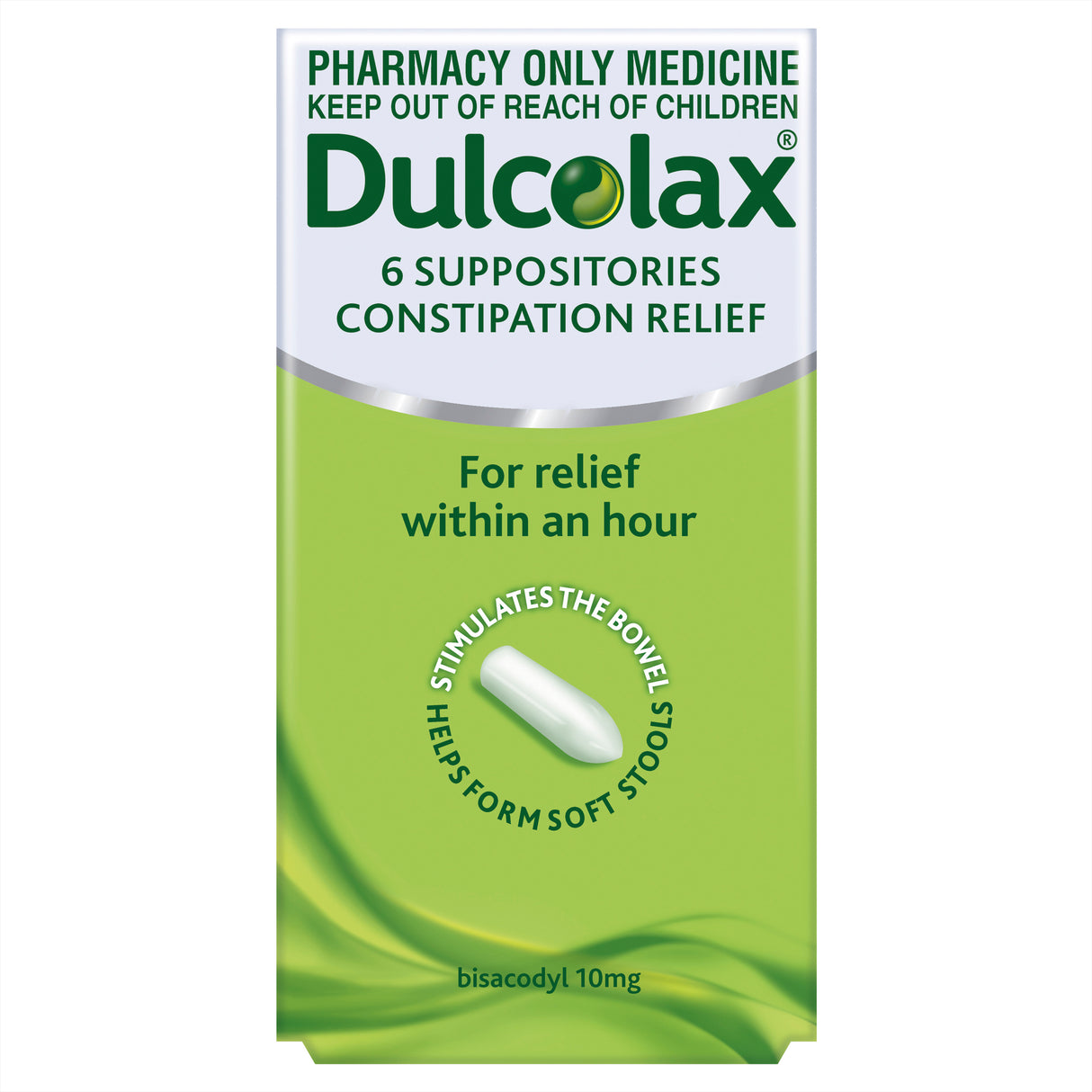 Dulcolax Suppositories 6 Pack