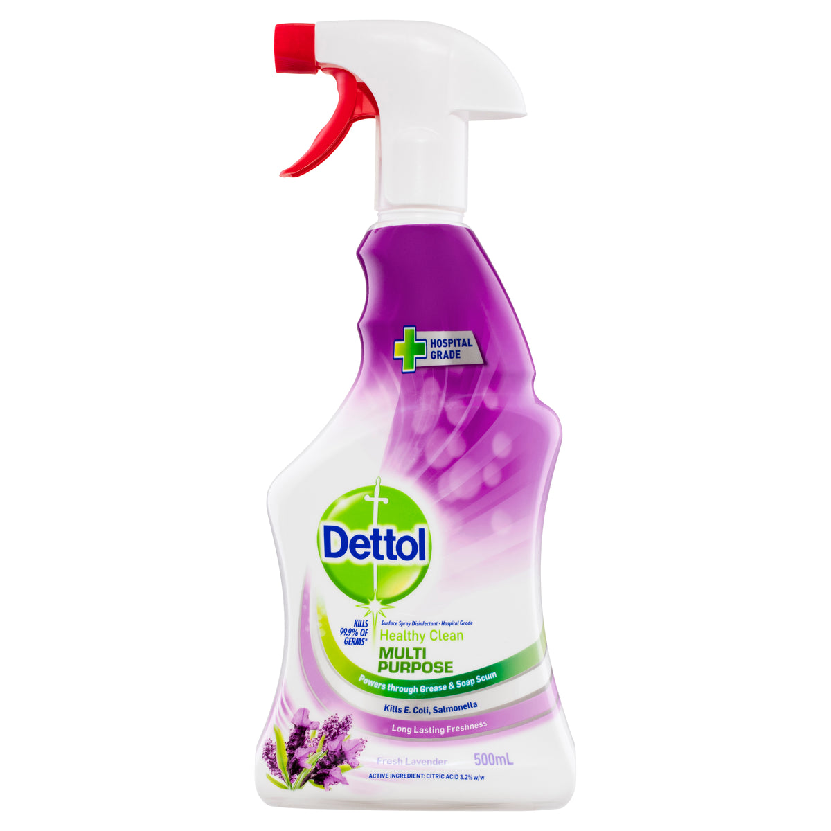 Dettol Healthy Clean Multipurpose Cleaner Fresh Lavender 500ml