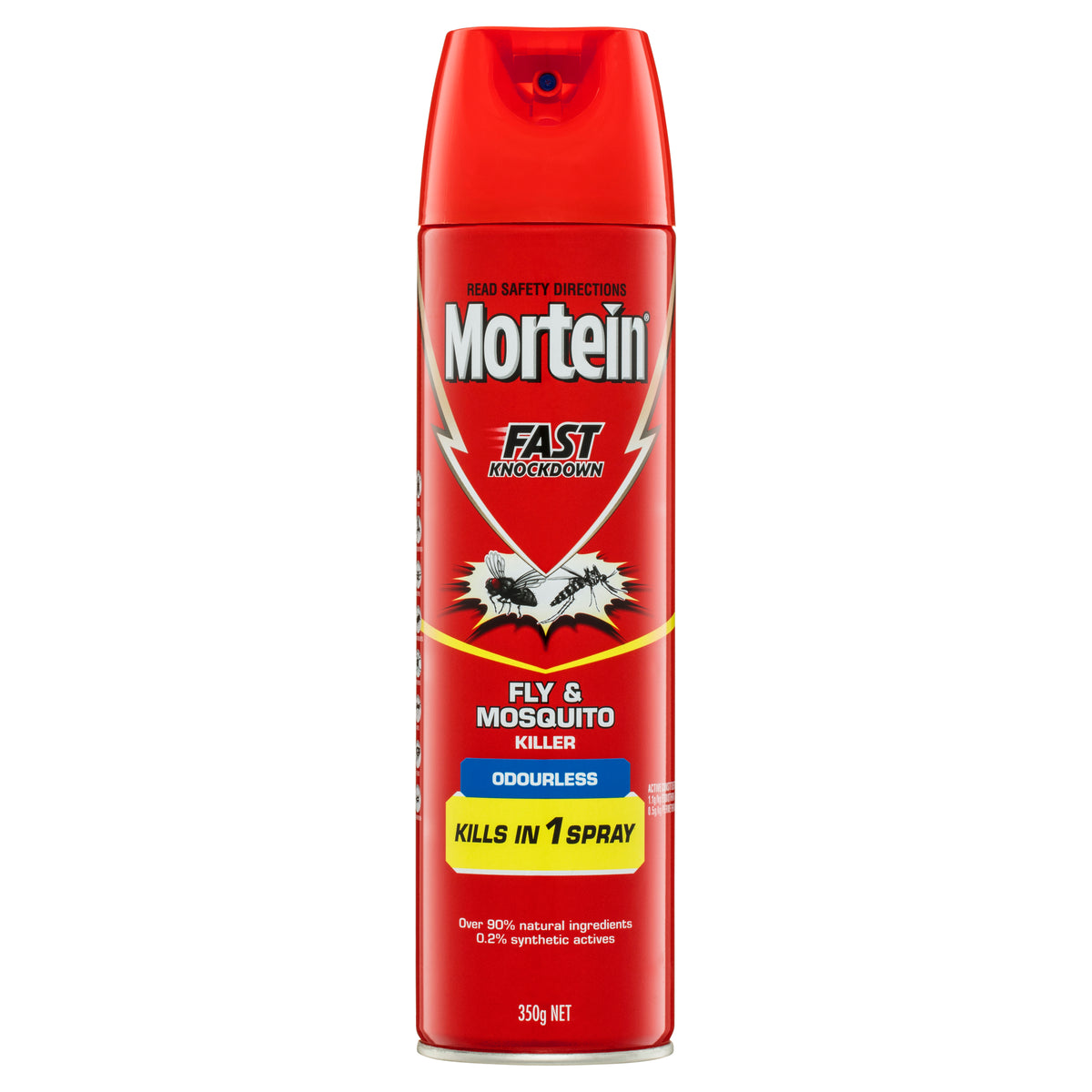 MORTEIN Odourless Fly & Mosquito Killer spray 350g