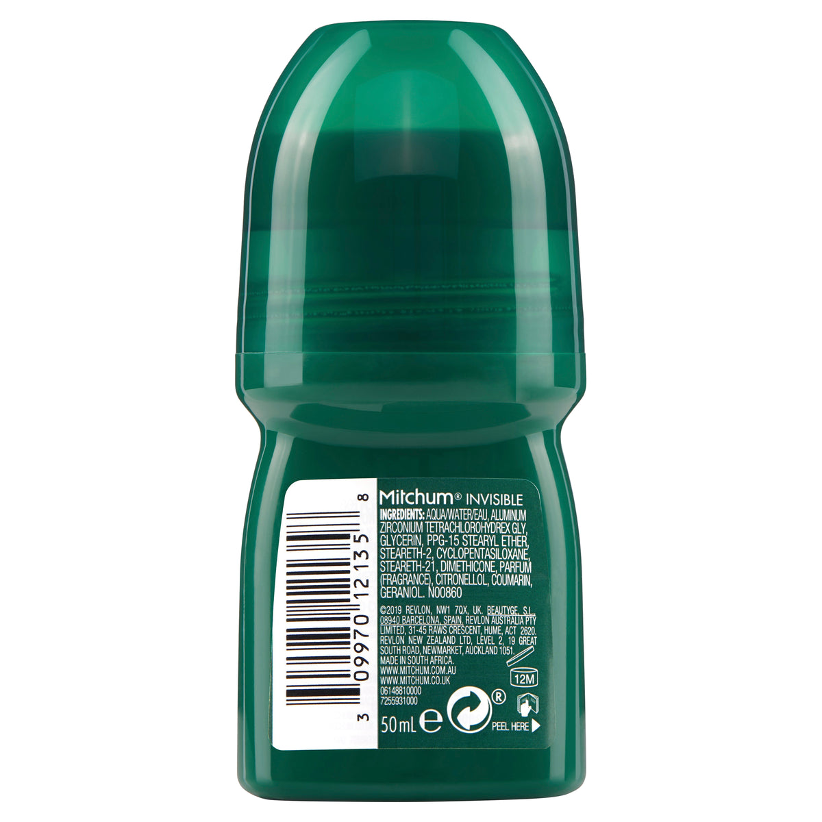 Mitchum Men Roll-on Invisible Deodorant Pure Energy 50ml