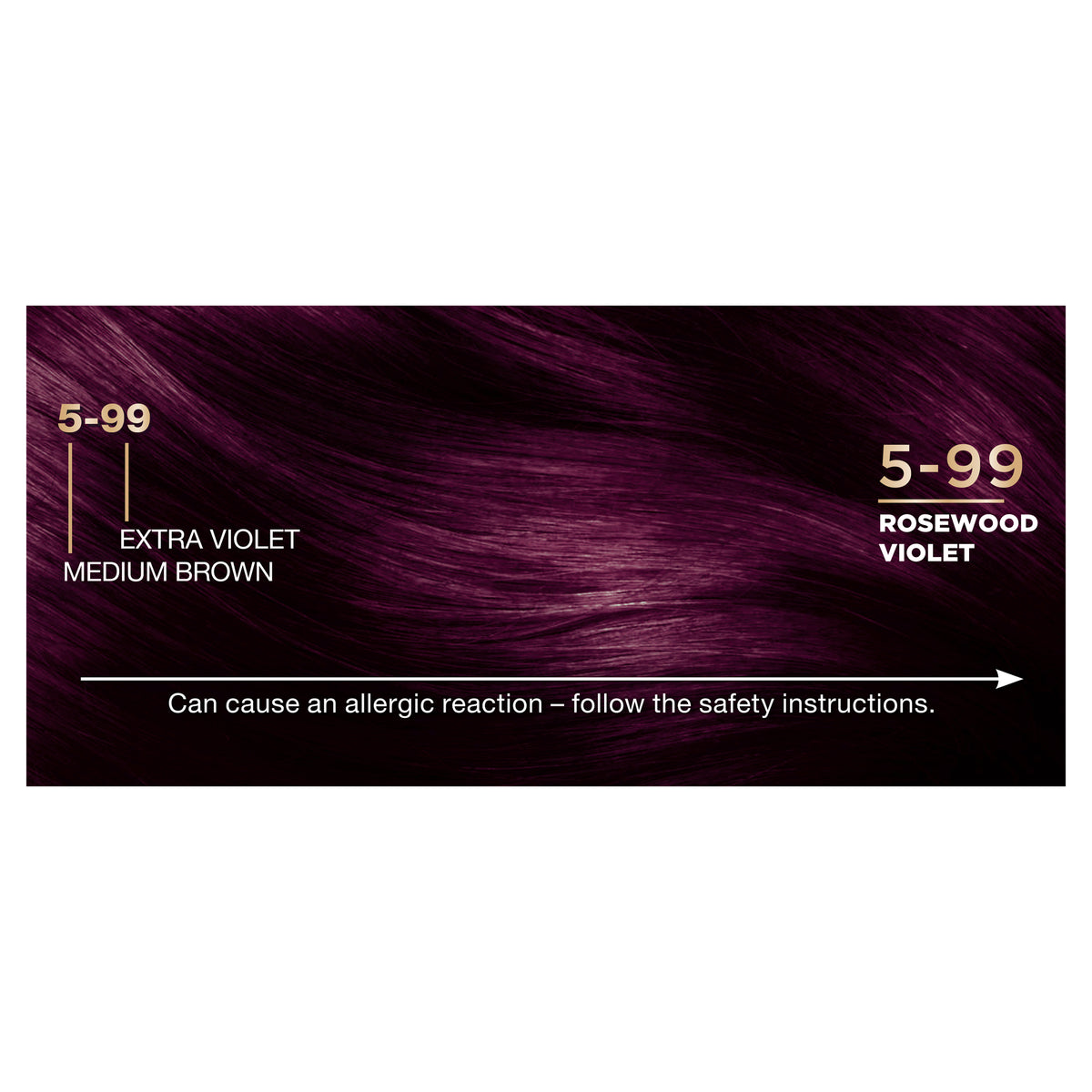 Napro Palette Permanent Hair Colour 5-99 Rosewood Violet