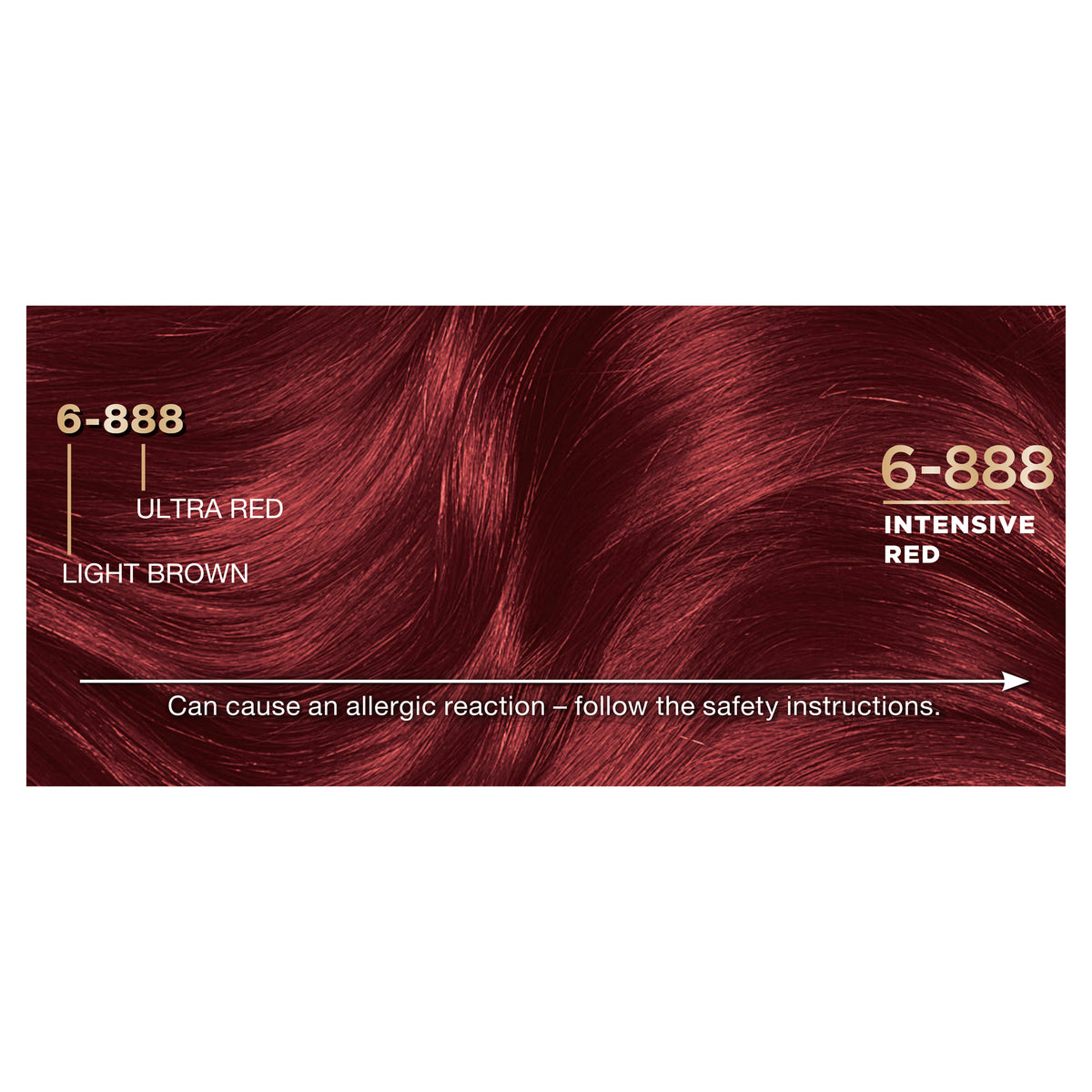 NAPRO Palette Intensive Creme Colour Permanent 6 - 888 Intensive Red
