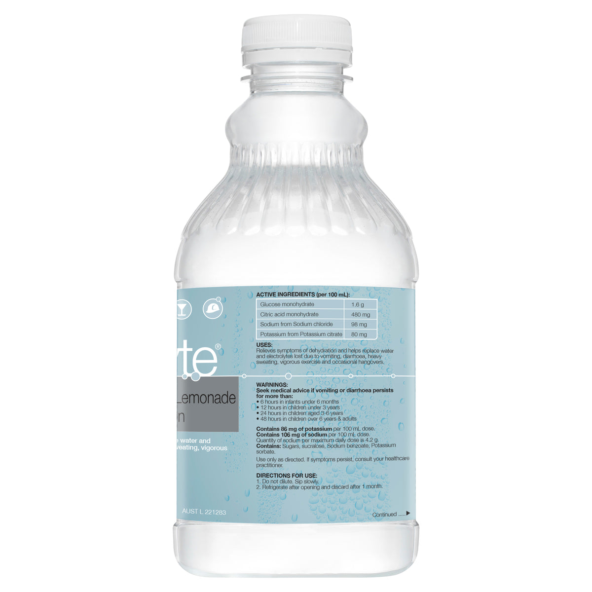 Hydralyte Lemonade Solution C/F 1l