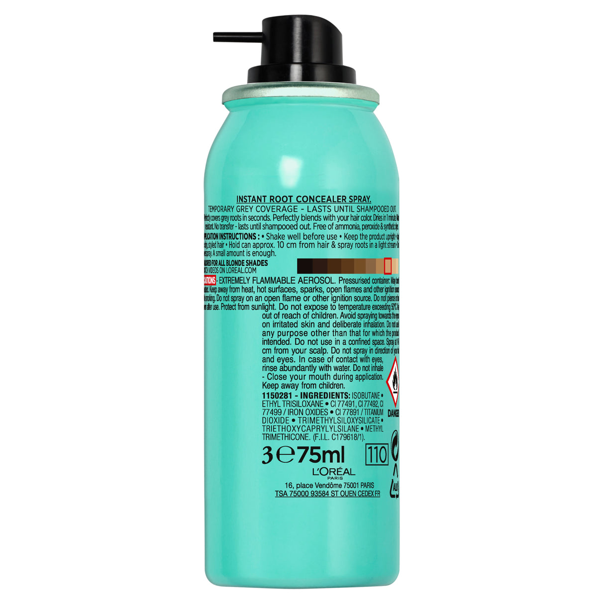 L'Oréal Paris Magic Retouch Temporary Root Concealer Spray - Blonde