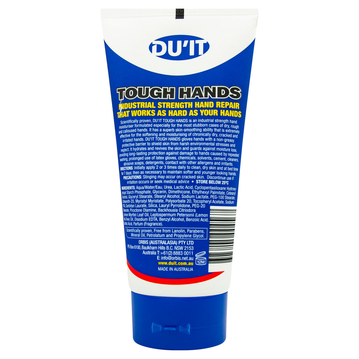 DU'IT Tough Hands Intensive Hand Cream For Dry Hands 150g