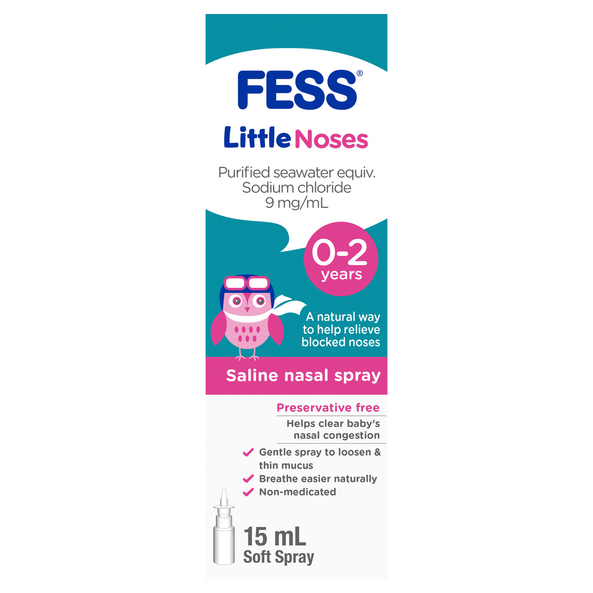 Fess Little Noses Spray 15ml single