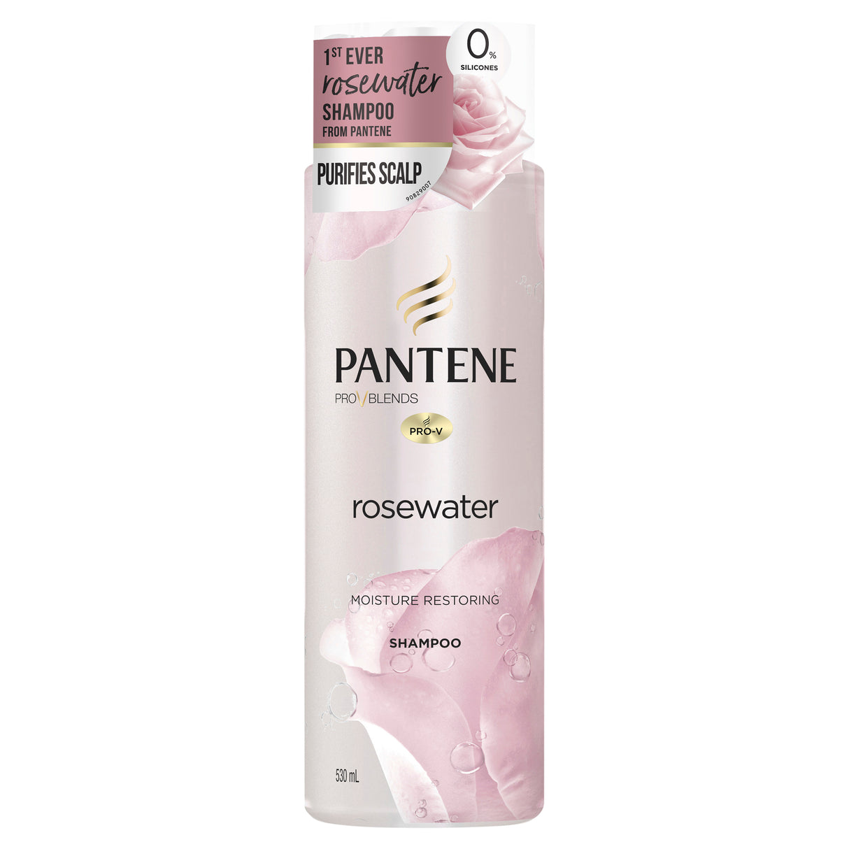 Pantene Micellar Water Rose Water Shampoo 530ml