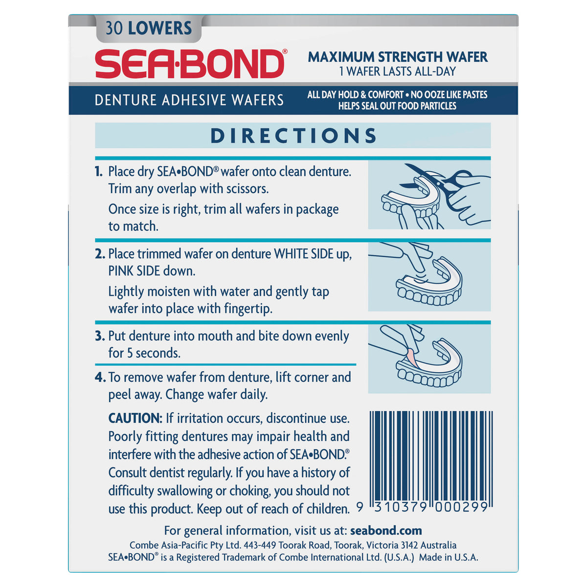 Sea-Bond Original Lowers 30s