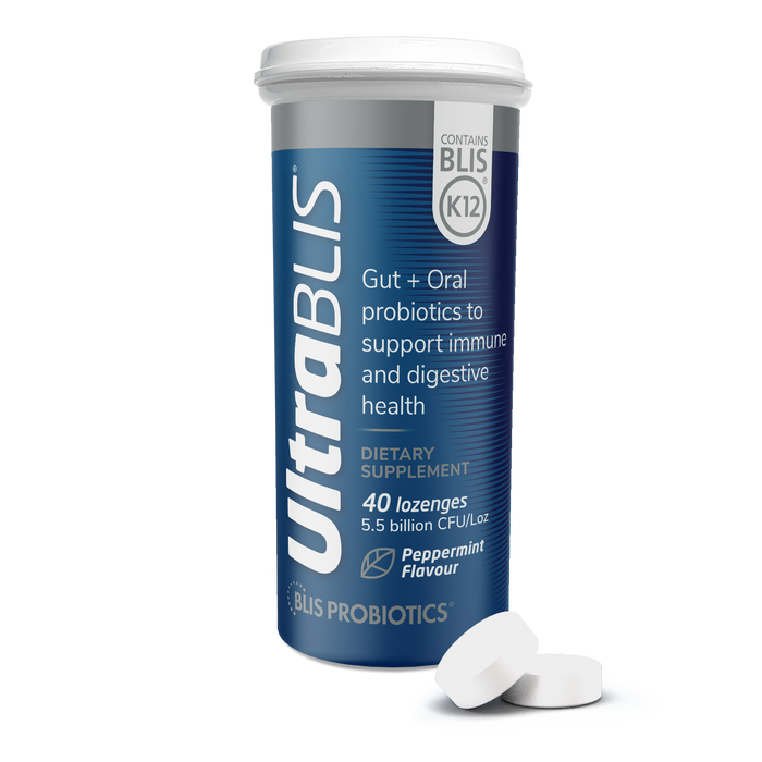 UltraBLIS Probiotic BLIS K12 Lozenges 40 Pack