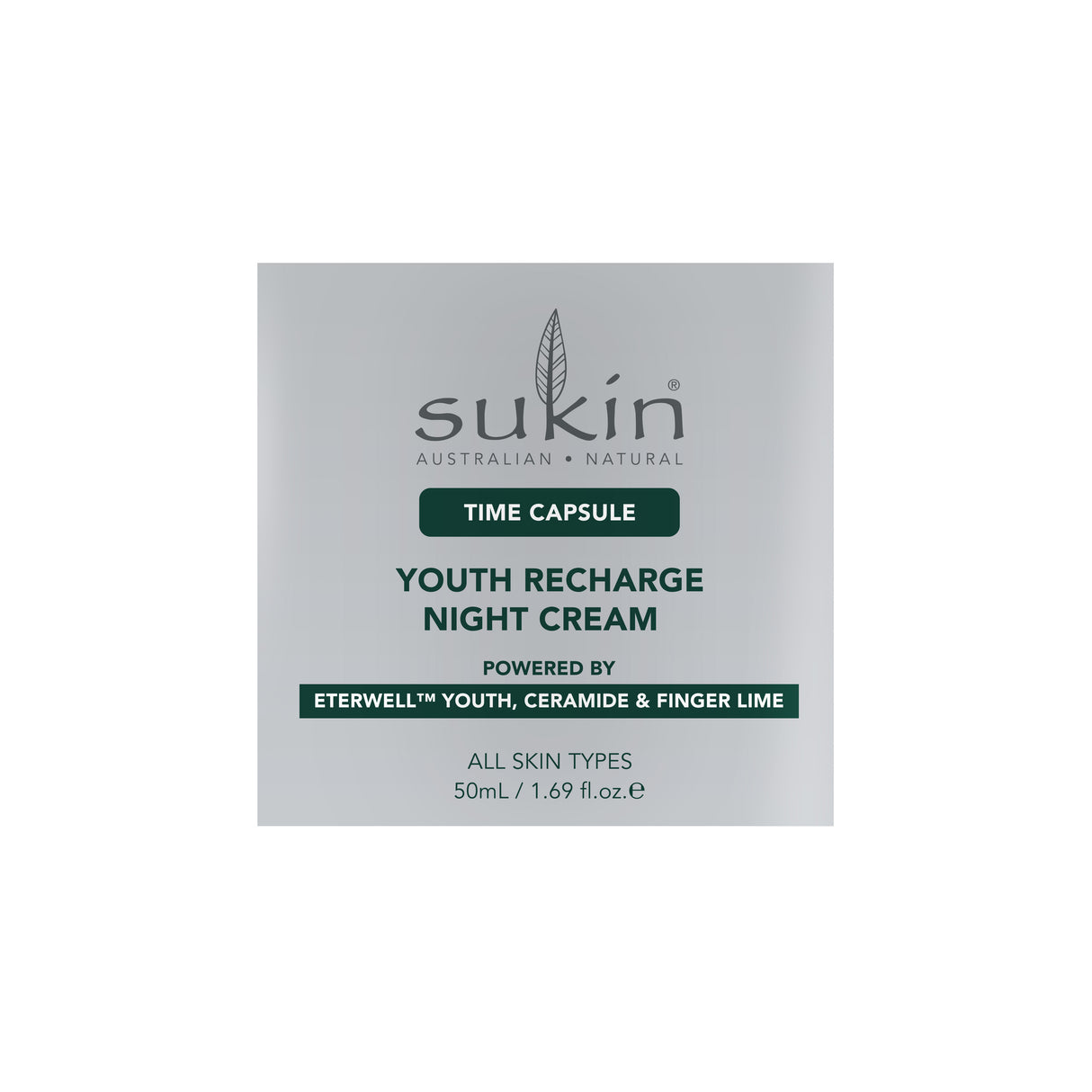 Sukin TIME CAPSULE YOUTH RECHARGE NIGHT CREAM 50ML