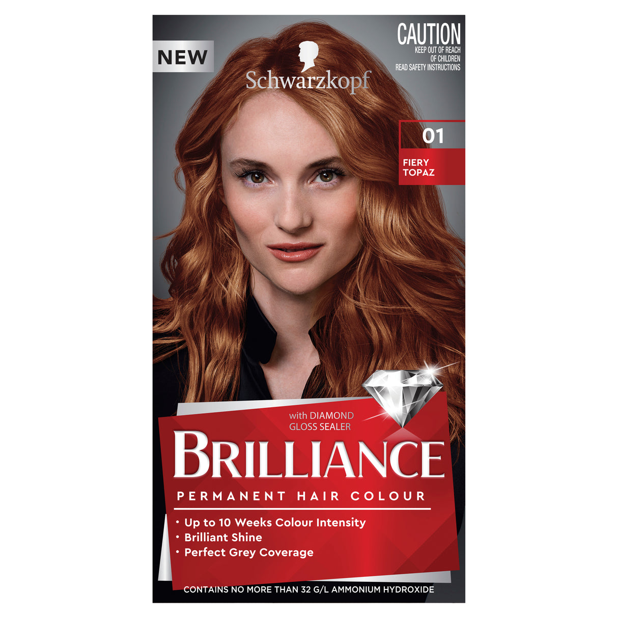 Schwarzkopf Brilliance 01 Fiery Topaz