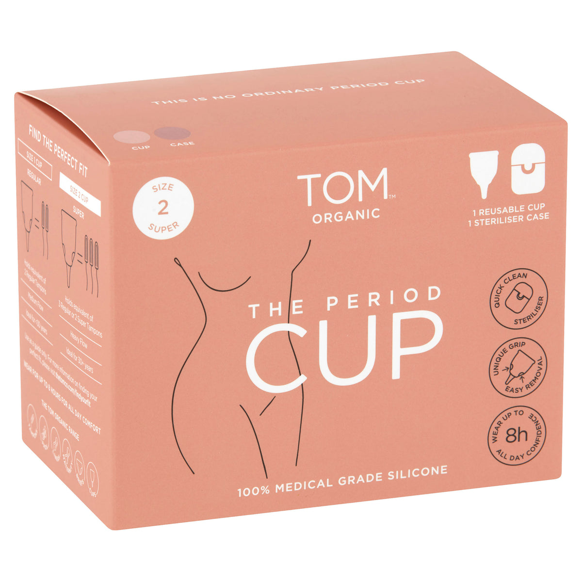 TOM Organic The Period Cup Size 2 Super