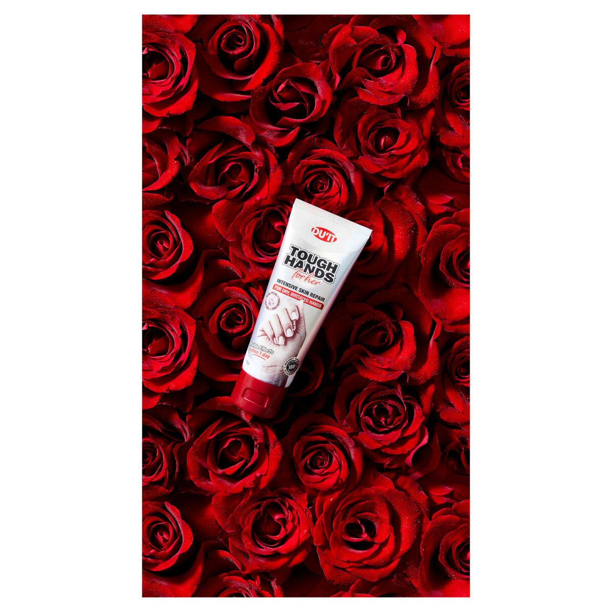 DUIT Tough Hands Fr Her Rose 75g