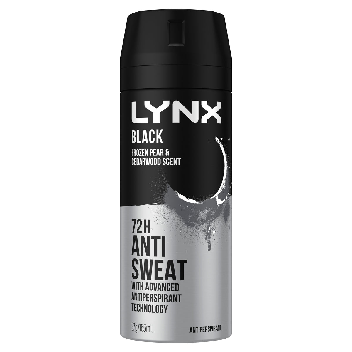 Lynx Antiperspirant Body Spray Black 165ml