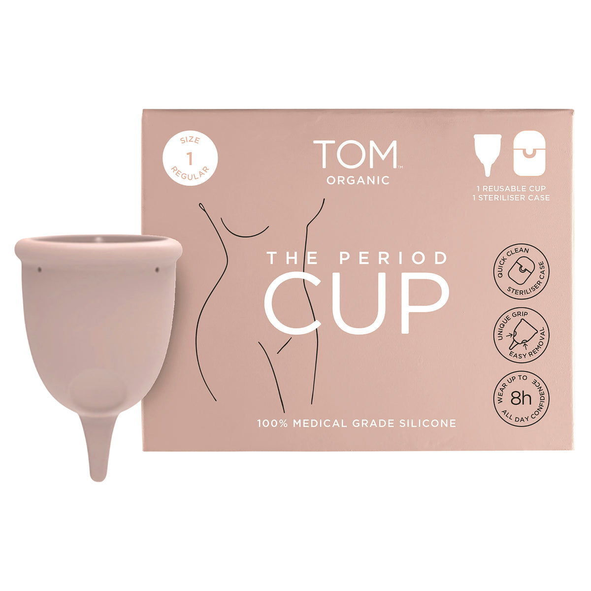 TOM Organic The Period Cup Size 1 Regular