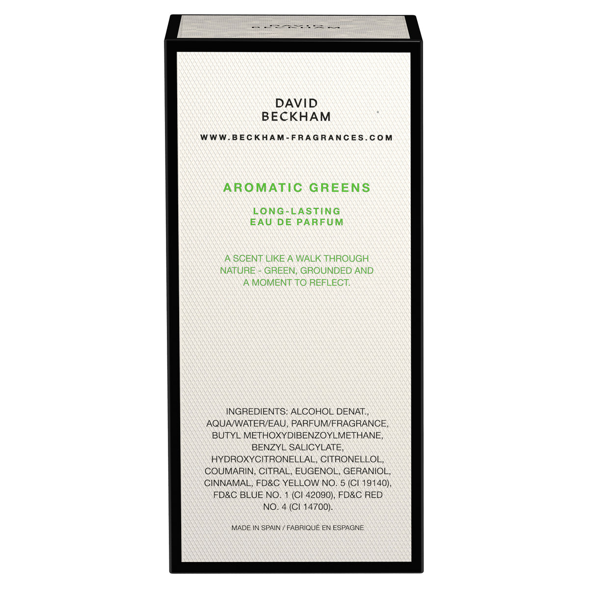 BECKHAM Aromatic Grn Cologne 100ml