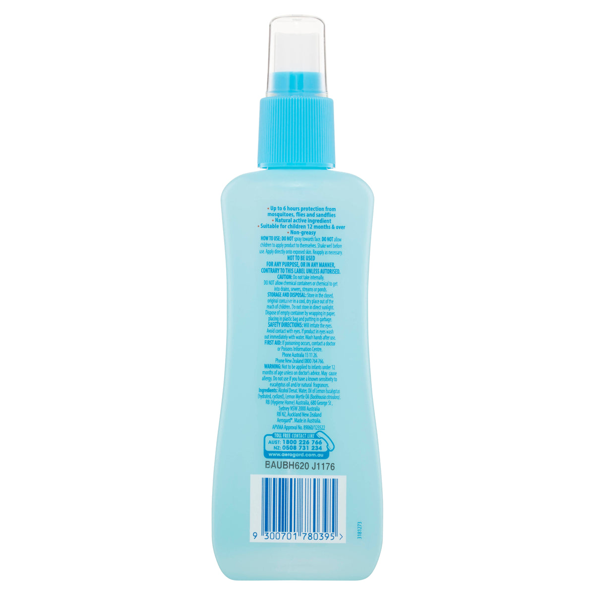 Aerogard Plant Based Spray 175ml