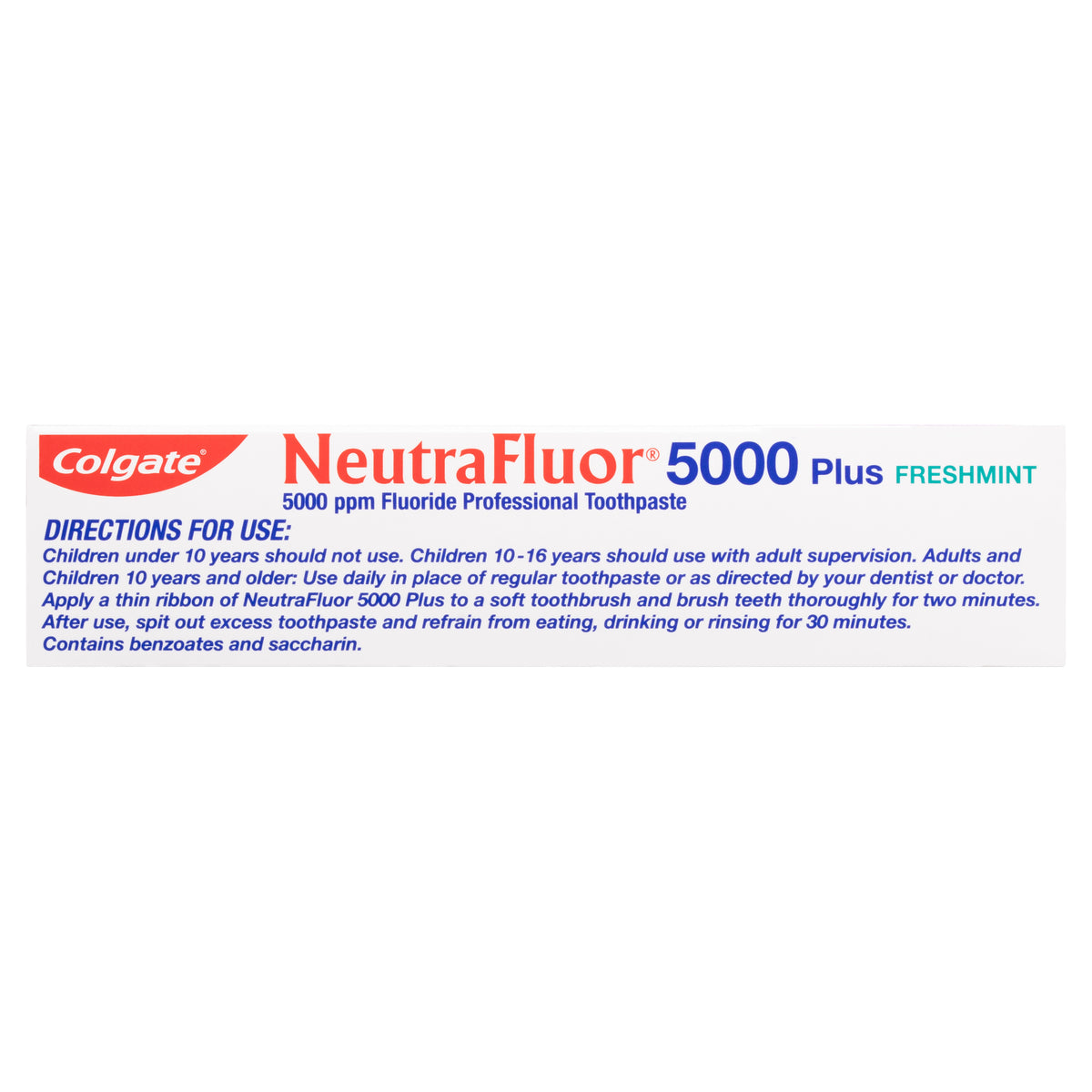 Colgate NeutraFluor 5000 Plus Fluoride Professional Toothpaste Freshmint 56g (pharmacist consult) Limit 1