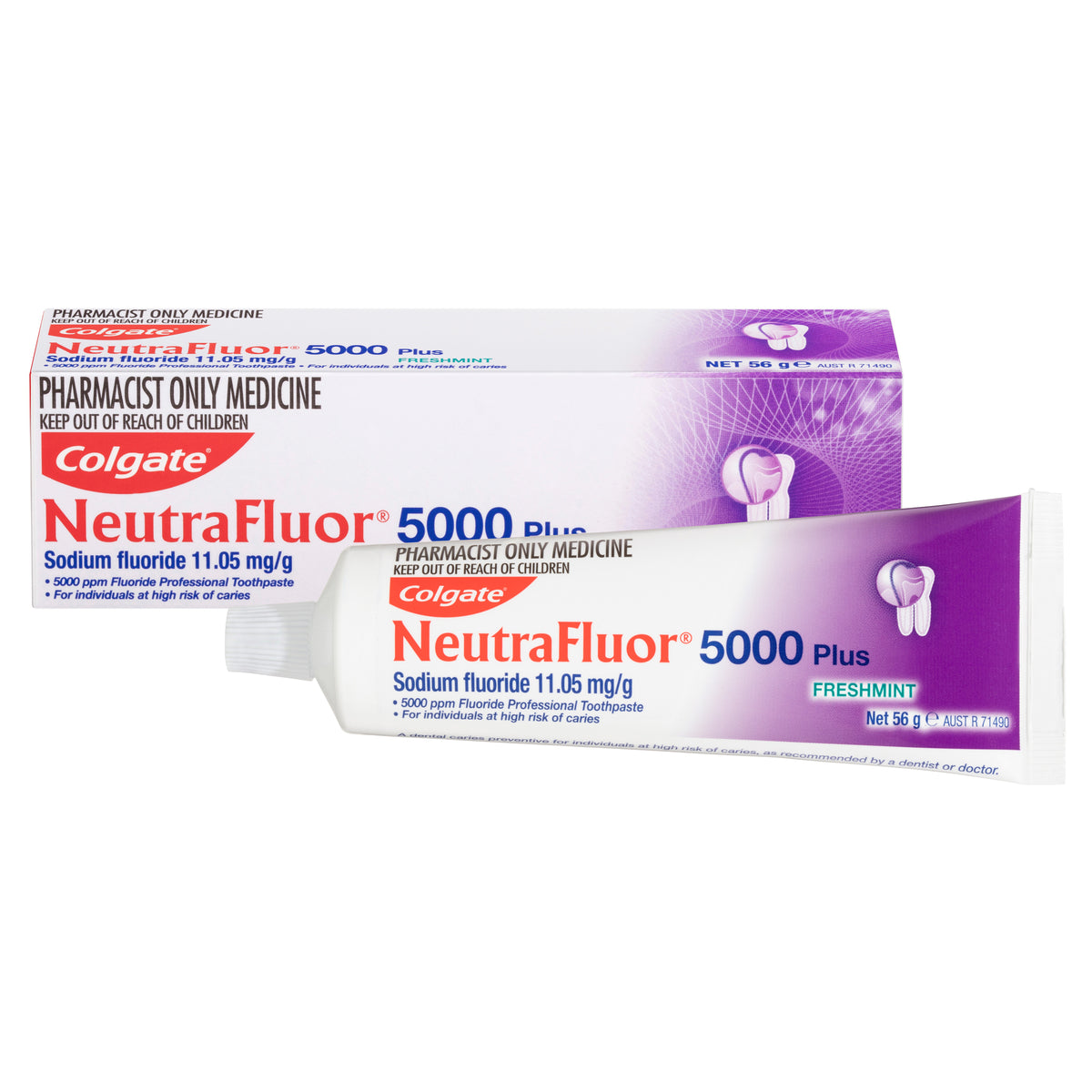 Colgate NeutraFluor 5000 Plus Fluoride Professional Toothpaste Freshmint 56g (pharmacist consult) Limit 1