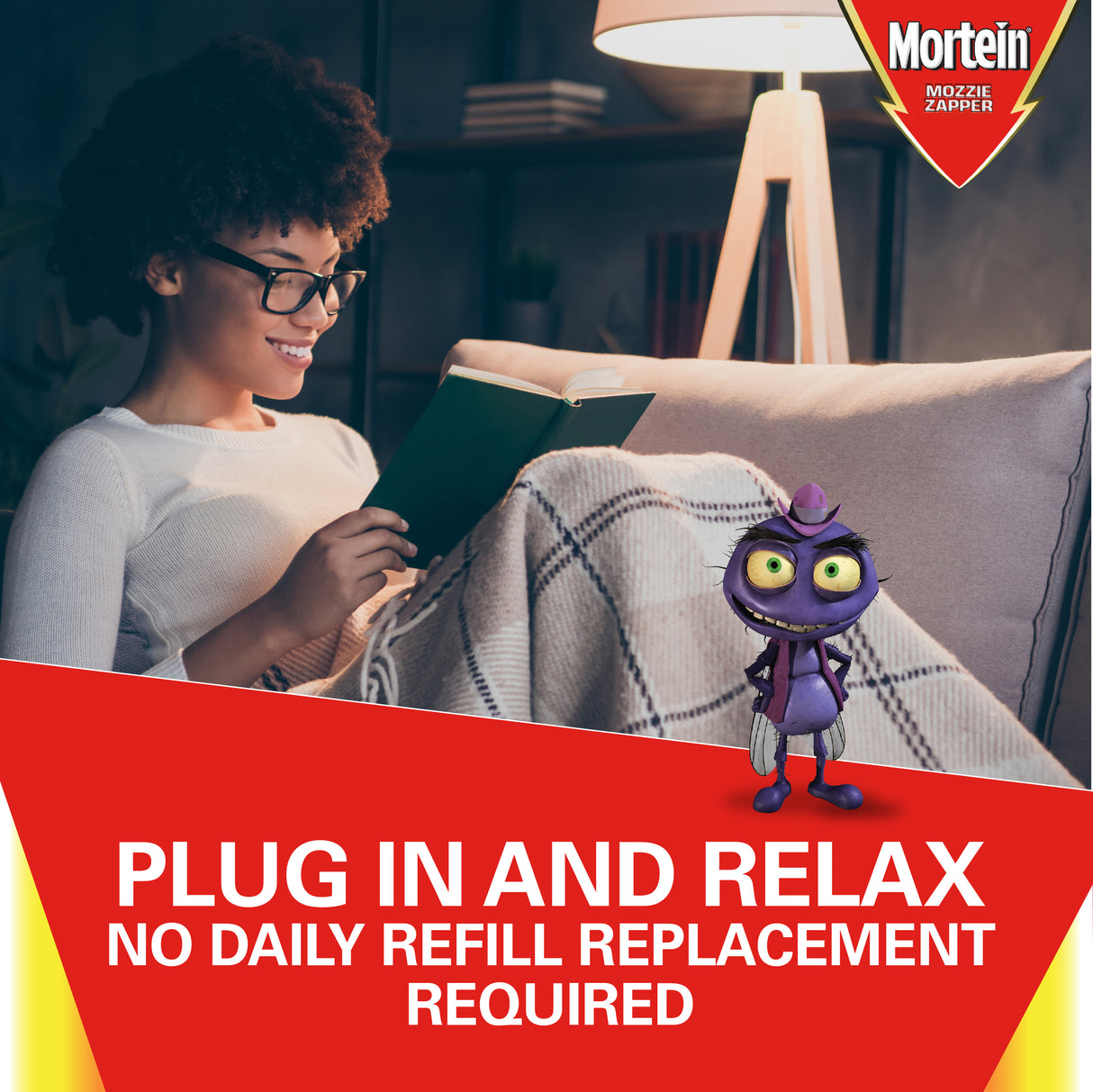 Mortein Peaceful Nights Mosquito & Fly Plug in 25ml