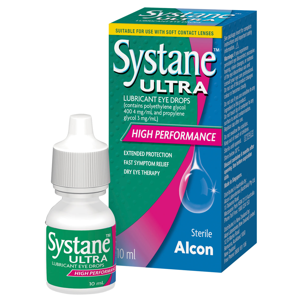Systane Ultra Lubricating Eye Drops 10 mL