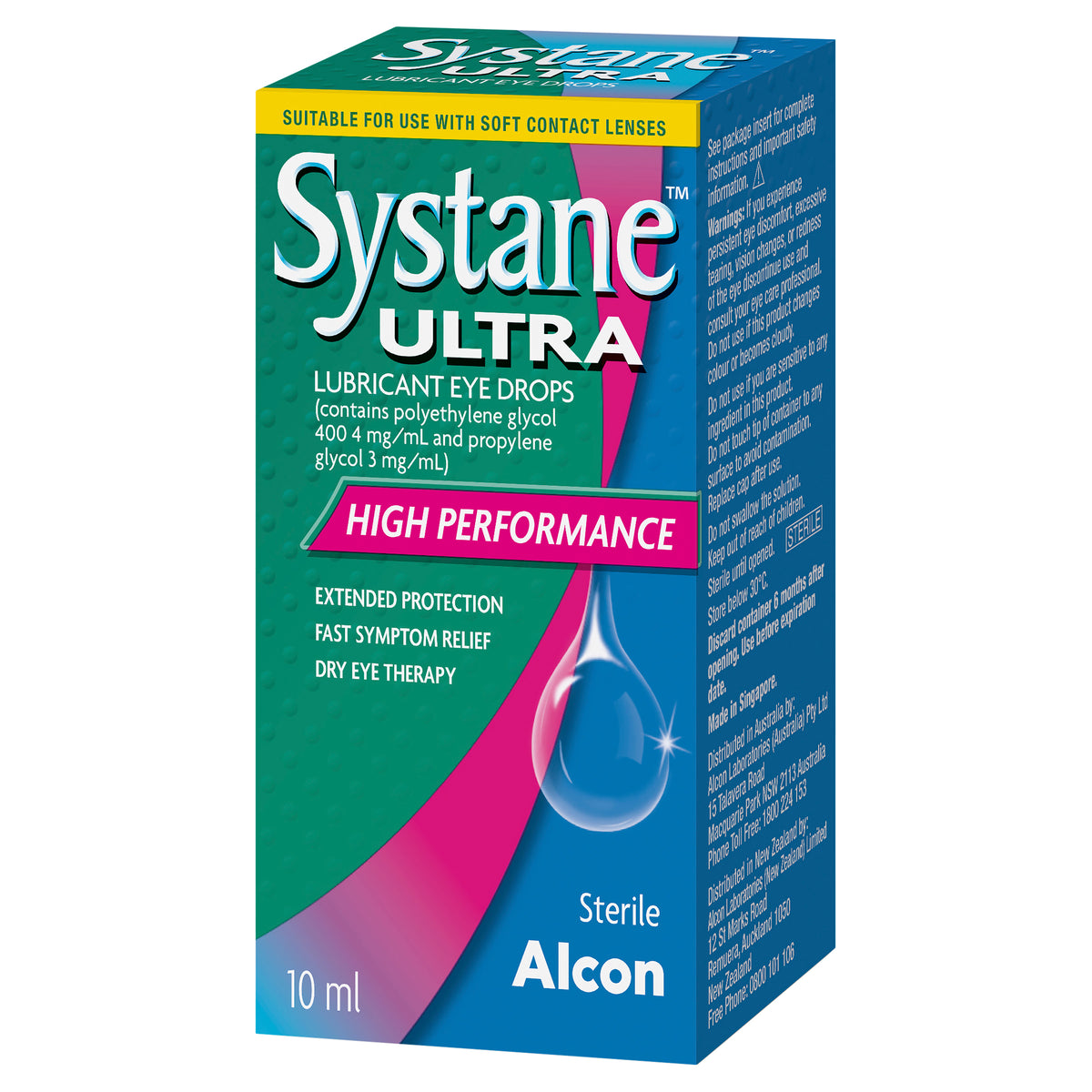 Systane Ultra Lubricating Eye Drops 10 mL