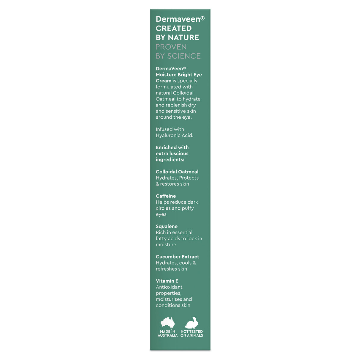 DermaVeen Face Bright Eye Cream 15ml