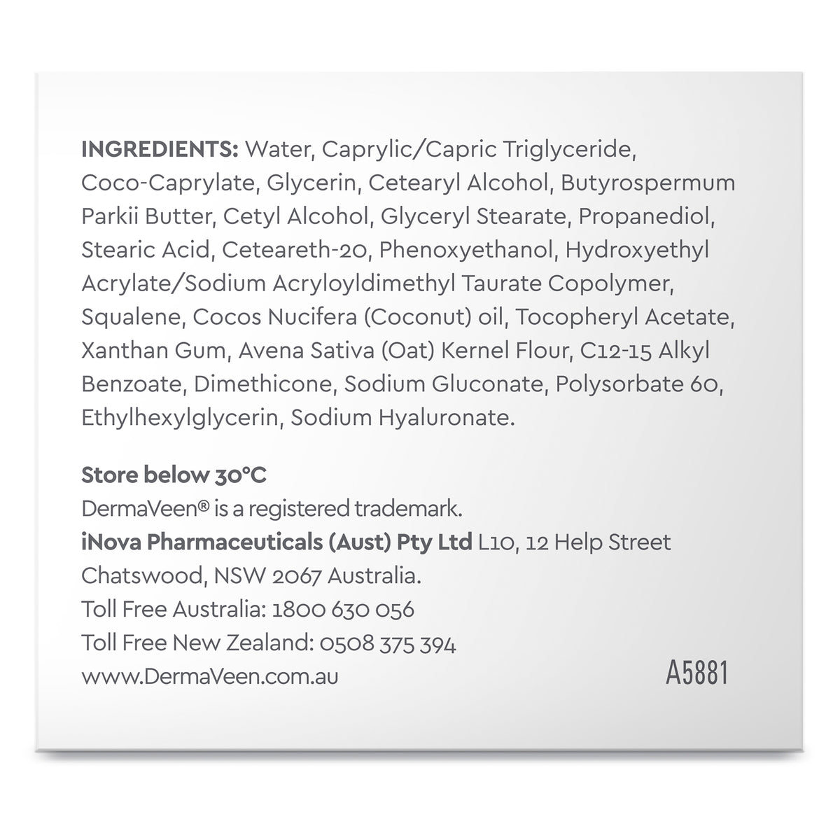 DermaVeen Face Regen Night Cream 50ml