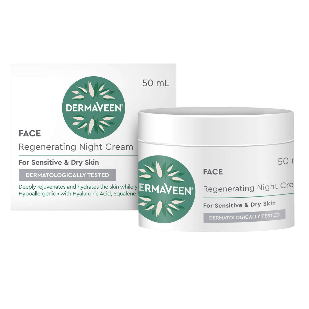 DermaVeen Face Regen Night Cream 50ml
