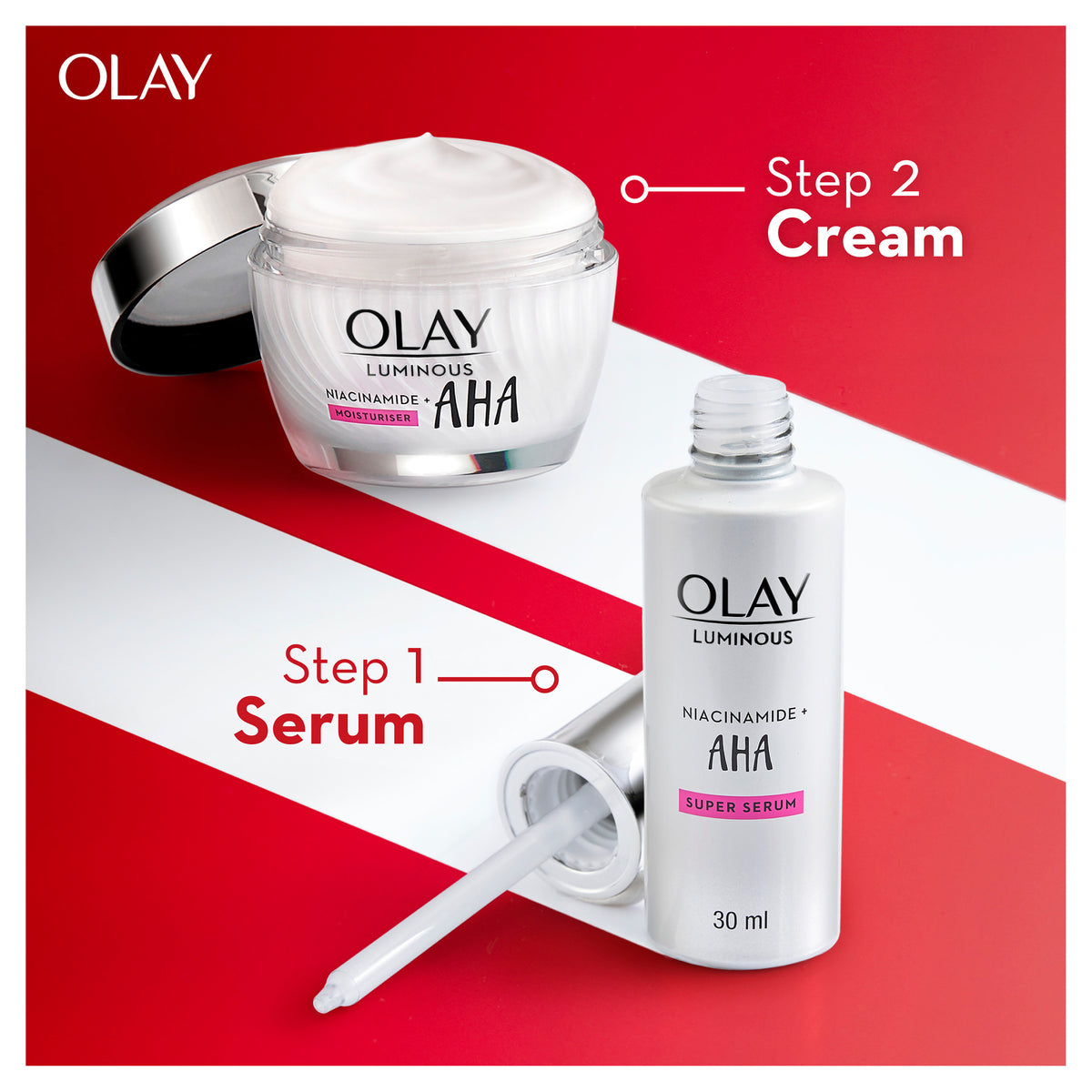 OLAY FACE CREAM AHA 50G