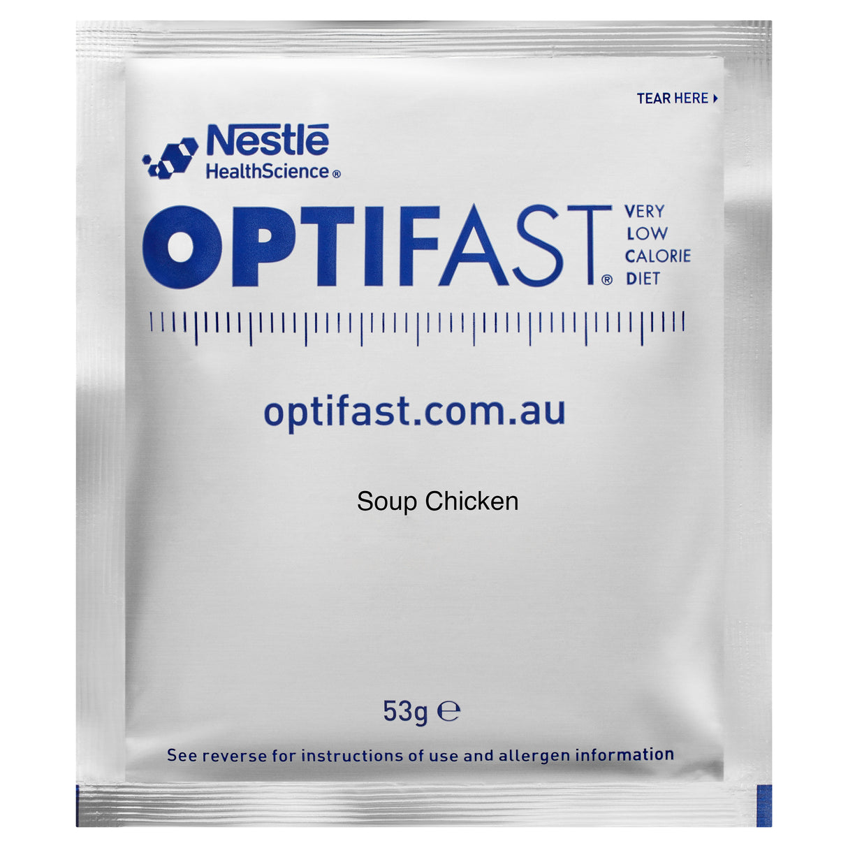 OPTIFAST VLCD Soup Chicken Flavour 8 Pack 424g