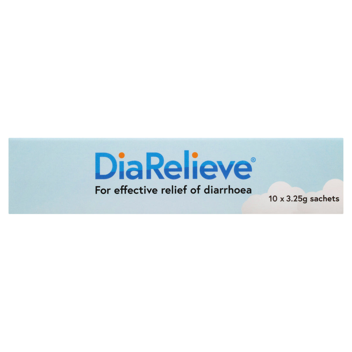 DiaRelieve Orange Flavour 10 Pack x 3.25g