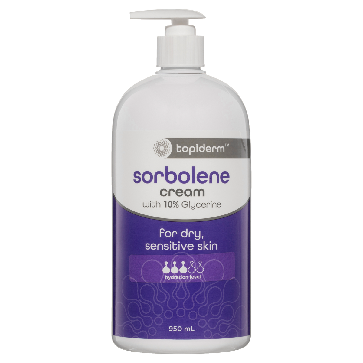 TOPIDERM Sorbolene Moisturiser for Dry Skin 950ml