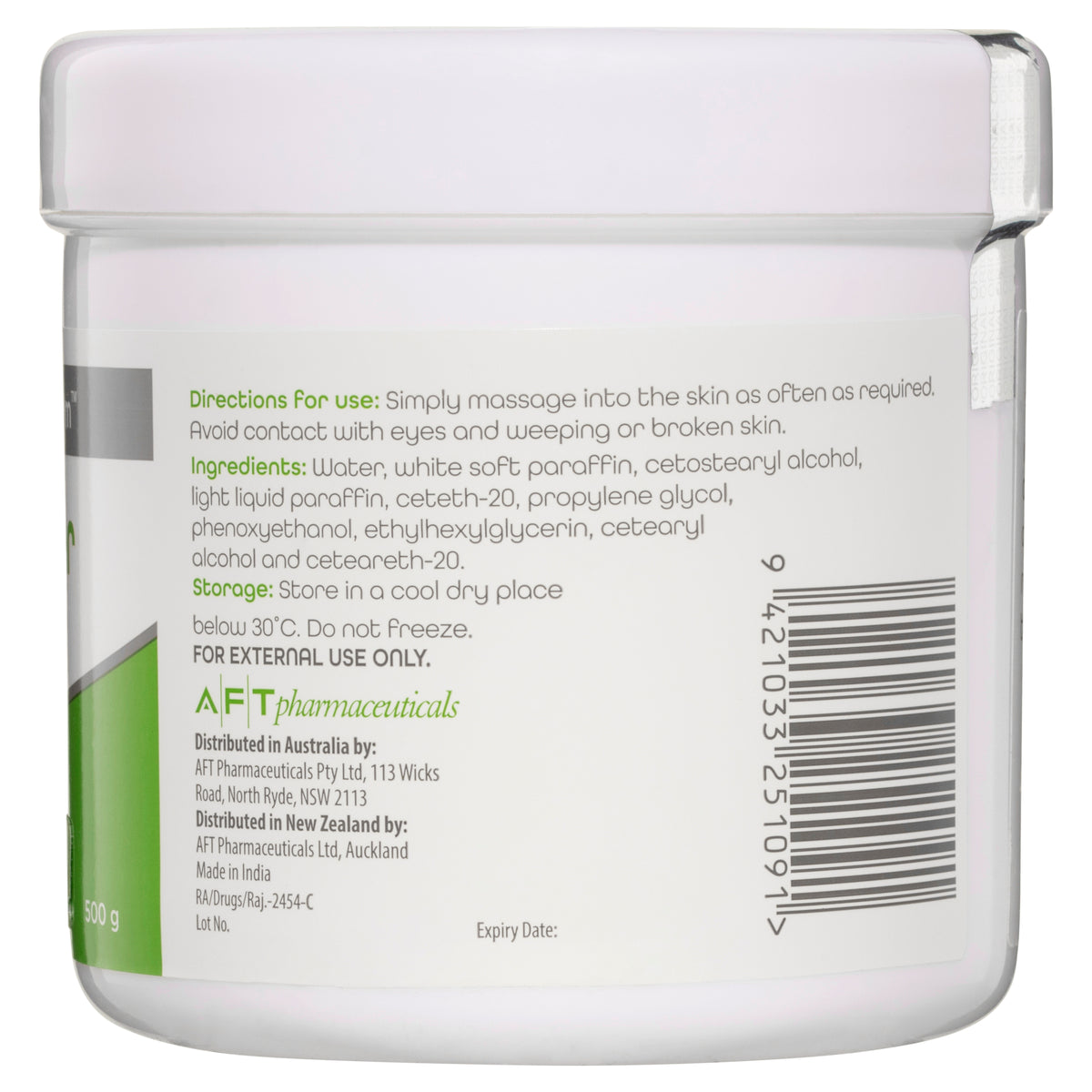 Topiderm® Body Butter Fatty Cream 500g
