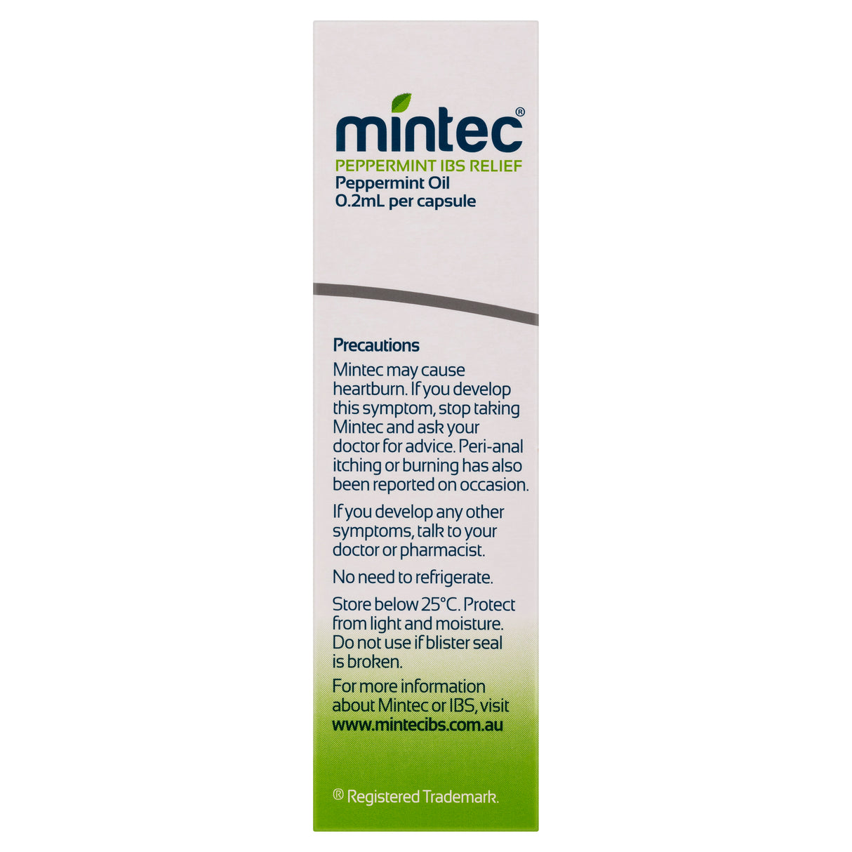 Mintec Peppermint IBS Relief 60's Capsules