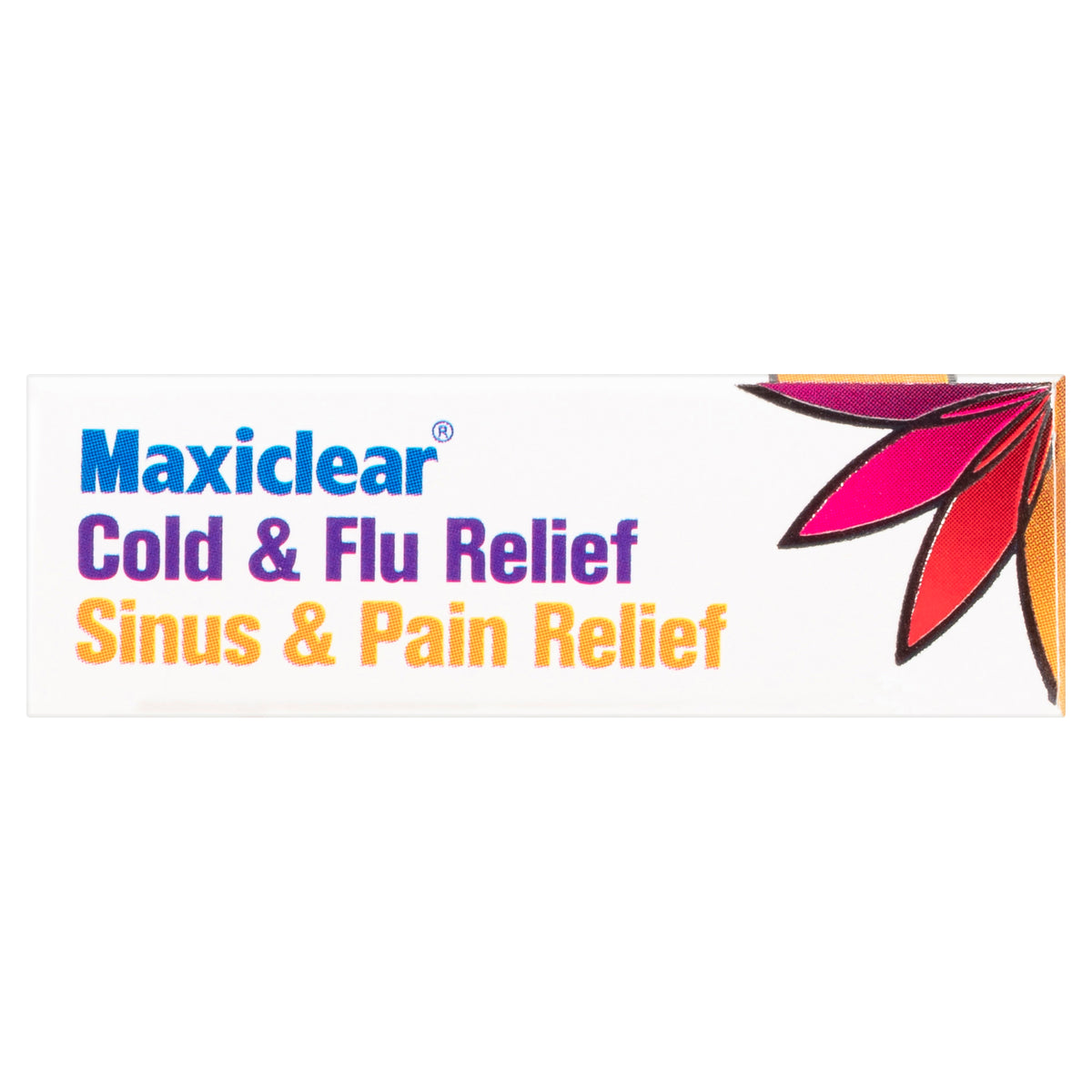 Maxiclear® Cold & Flu/Sinus & Pain Relief 30 Tablets