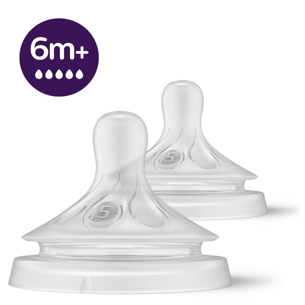 Philips Avent Natural Response Teat 6 Months - 2pk