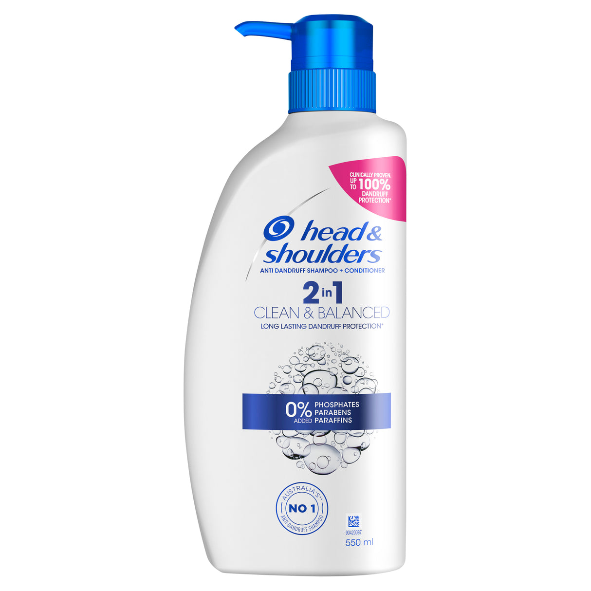 Head & Shoulders Clean & Balanced 2in1 550ml