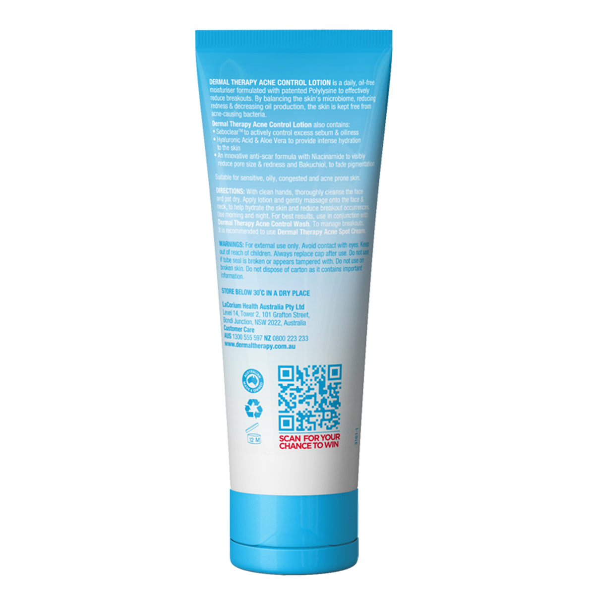 DERMAL THERAPY Acne Ctrl Lotion 85ml