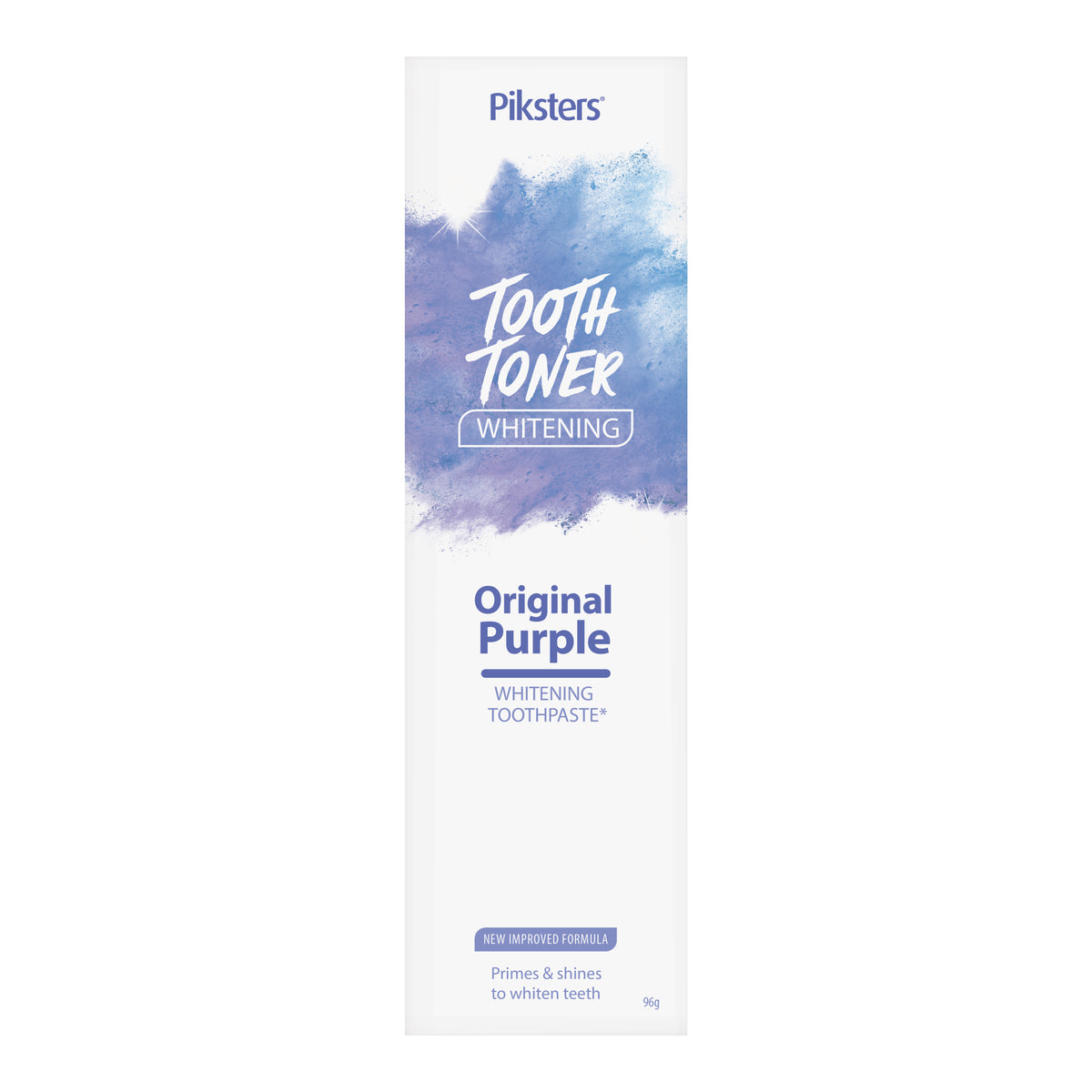 Piksters Tooth Toner Whitening Toothpaste Original Purple 96g