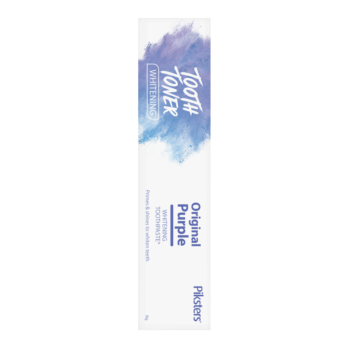 Piksters Tooth Toner Whitening Toothpaste Original Purple 96g