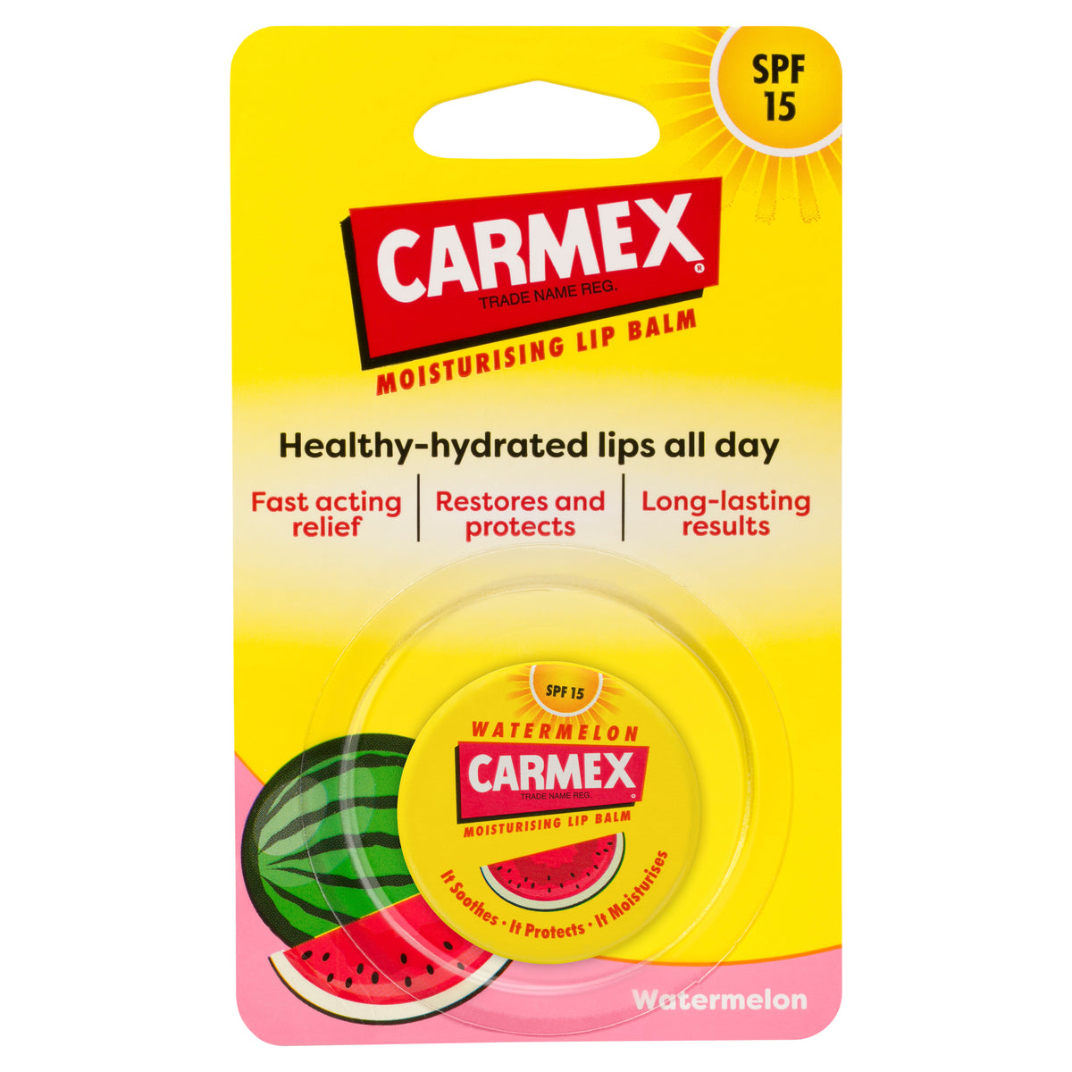 Carmex Lip Balm Watermelon Jar 7.5g