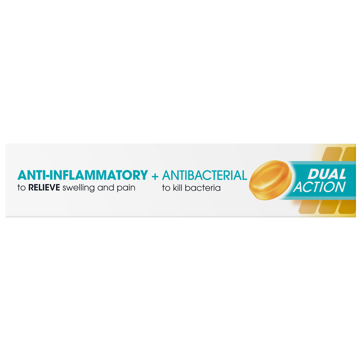 Difflam Sore Throat Lozenges Sugar Free Honey & Lemon 16 Pack
