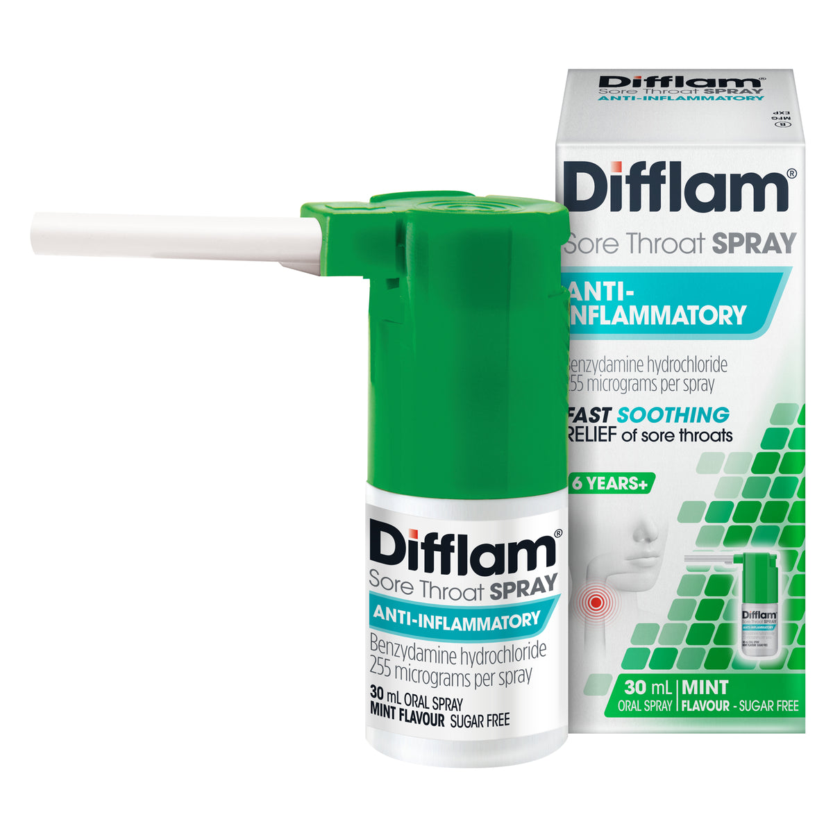 DIFFLAM Anti-Inflammatory Throat Spray 30ml